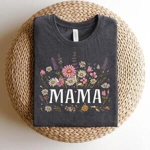 Floral Mom Shirt, Cute Mom Shirt, Mother Day Gift, Mother Shirt